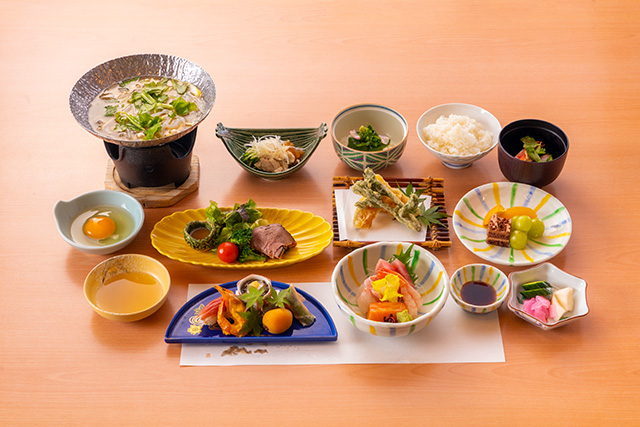 夕食